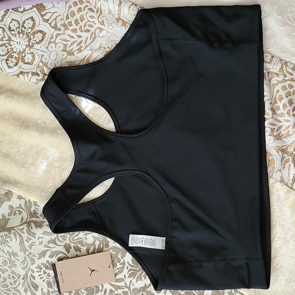 Nike Jordan 3X Jumpman Medium Support Sports Bra - Picture 7 of 10